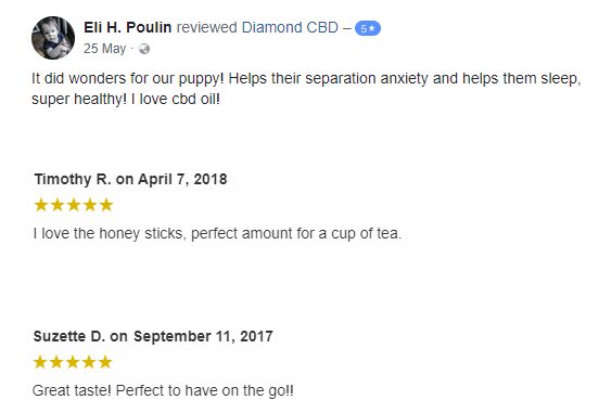 Diamond CBD testimonials